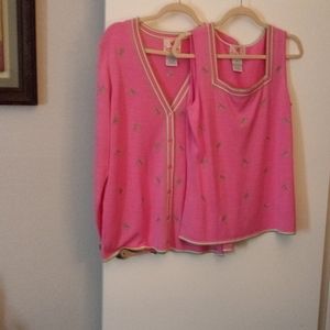 Quacker factory sweater set